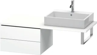 Duravit L-Cube Unterschrank für Konsole Weiß Matt 620x547x400 mm - LC583801818 LC583801818