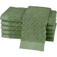 ROSS Gästehandtücher Harmony, Frottier (Packung, 6-St), 100 % Baumwolle, Hoch Tief Struktur, viele Farben