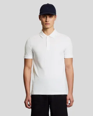 Pintuck-Bündchen-Poloshirt