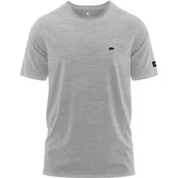 FORSBERG T-Shirt T-Shirt mit kleinem Gummi-Patch