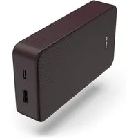 Hama Powerbank 20000mAh, 2 Ausgänge: USB-C, USB-A Powerbank 20000 mAh (3,7 V)