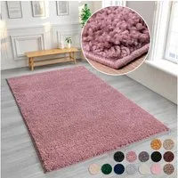 OTTO home Hochflor-Teppich Viva Shaggy, in Standard- und Premium-Qualität, 30 mm oder 45 mm Höhe, rechteckig, Uni Farben, einfarbig, weich, kuschelig, Läufer, Kundenliebling