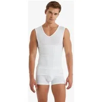 BlackSpade Funktionsunterhemd Herren Korsett Weste 9208 - Weiß