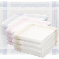 Betz Taschentuch Betz 12 Stück Damen Stoff Taschentücher Set Selma Größe ca. 28x28 cm, (Set, 12 Taschentücher), 100% Baumwolle