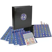 Safe-Album Münzetui Premium Münzalbum für Euro-Sätze: Album 7340-6 ohne Blätter
