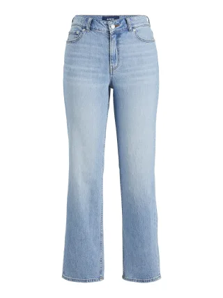 JJXX - JXNICE SL-STRA CROP MW C8074 DNM NOOS Medium Blue Denim - Gr. - 34