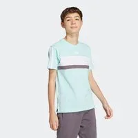 adidas Sportswear T-Shirt J 3S TIB T für Kinder, mit Rundhalsausschnitt, Kurzarm, ohne Verschluss