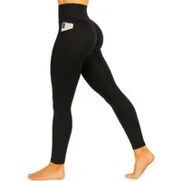 Smilodox Leggings SoftFeel Ilissa, High Waist Yogahose mit Seitentasche, 4-Wege-Stretch Push Up Booty Scrunch Hose, atmungsaktiv & schnelltrocknend, Pilates