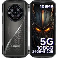 DOOGEE S118 PRO 8GB RAM+512GB ROM, 10800 mAh Akku robustes Smartphone (6.6 Zoll, 512 GB Speicherplatz, 108 MP Kamera, 120 Hz, 33 W, 108 MP Kamera, 4G Dual-SIM, NFC, OTG, FM)