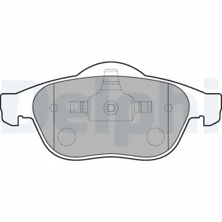 Delphi Bremsbel?ge vorne Renault Espace Laguna Sc?nic Vel