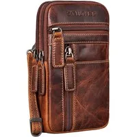 STILORD Handtasche "Asher" Leder Brustbeutel Herren Vintage Gürteltasche zum Umhängen