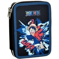 One Piece Federmäppchen One Piece Luffy gefülltes 2-stöckiges Federmäppchen