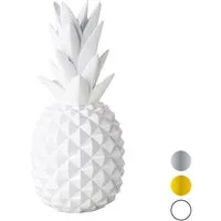 shelfmade Dekofigur Deko Ananas Wohnzimmer Tischdeko aus Kunstharz - Ananas aus Polyresin