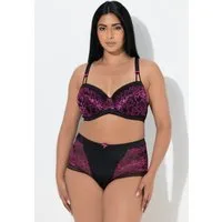 Ulla Popken Bügel-BH TruYou Bügel-BH Softschalen Colorspitze