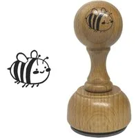 FTWdesign Stempel Biene Holzstempel