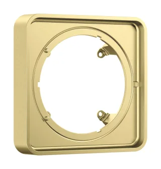 Hansgrohe Verlängerungsrosette AXOR ShowerSelect ID softsquare 22 mm brushed brass, 13643950 13643950