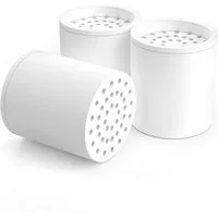Rainsworth Regenduschkopf Filter, (Kalkfilter Dusche zur Entfernung von Chlor und Fluorid, 3-Pack Ersatzfilterpatrone für Duschkopf Wasserfilter), 20-Schichten Filterpatrone für Duschfilter