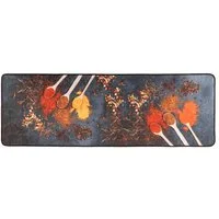 vidaXL Teppich Küchenteppich Mehrfarbig 60x180 cm Waschbar, Rechteckig, Höhe: 180 mm
