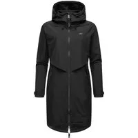 Ragwear Jerseymantel Frodik Wasserdichter oversized Damen Parka für die Übergangszeit