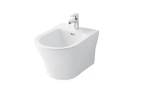 TOTO MH Wand-Bidet mit Hahnloch und Überlauf, BW10045G1 BW10045G1