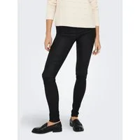 ONLY Lederimitathose ONLANNE K MID WAIST COATED PNT NOOS