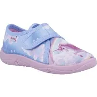 Richter Mia Hausschuh Klettschuh, mit schönem Fantasy-Motiv, Größenschablone zum Download
