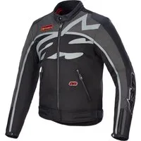 Alpinestars Motorradjacke Axton wasserabweisende Motorrad Textiljacke Ellenbogenprotektoren enthalten,Schulterprotektoren enthalten,was