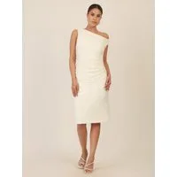 Apart Abendkleid mit Raffungen