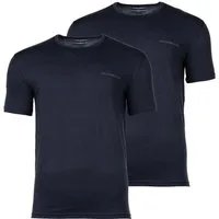 Emporio Armani T-Shirt Herren T-Shirt 2er Pack Baumwolle CORE LOGOBAND (Packung, 2er Pack)