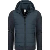 Ragwear Steppjacke Doryan Mel Coole Herren Outdoorjacke mit weichen Ärmeln