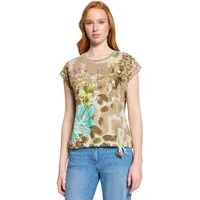 Betty Barclay Kurzarmshirt Damen mit Tunnelzug (1-tlg)