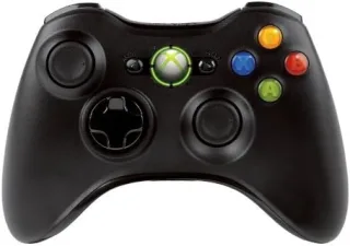 Microsoft Xbox 360 Controller Wireless R [2010er Version] schwarz