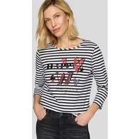 Rabe 3/4-Arm-Shirt mit Schriftzug