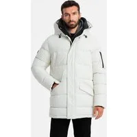 OMBRE Winterjacke Lange Outdoo Jacke für Herren