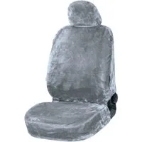 WALSER Autositzbezug Autositzbezug Teddy, 1 Vordersitzbezug 1tlg, 1 Kopfstützenbezug, 2-tlg.