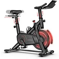 Sportstech Speedbike SX175, LED Knob-Display, Handpulssensoren, 4 kg Schwungrad