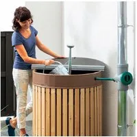 Beckmann Regentonnendeckel Größe 3, für Regenfass 420 l