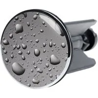 Sanilo Waschbeckenstöpsel Dewdrop, Ø 4.0 cm, hochwertig, universell, mit Motiv, 100% wasserdicht