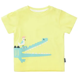 STACCATO - T-Shirt mit Applikation bright yellow - Gr. - 68