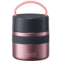 Lurch Thermobehälter Iso-Pot 500 ml für heiße und kalte Speisen, Edelstahl
