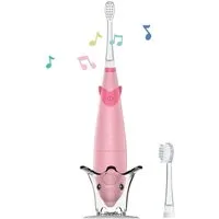 AILORIA Elektrische Kinderzahnbürste BUBBLE BRUSH Kinder-Schallzahnbürste, Schallzahnbürste in buntem Design, LED & Musik für Kinder