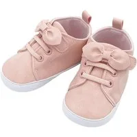MAXIMO Schuhe Schleife,Klettverschluß Anti-Rutsch-Sohle TPR Lauflernschuh (2-tlg)