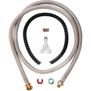 Duravit Anschlussset 1007310000 in Kombination mit SensoWash Starck f