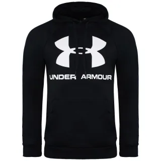 Under Armour Langarm schwarzer Pullover -Herren Konkurrieren Sie Fleece Hoodie 1345628 001