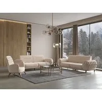 Möbeldreams Sofa Sofa-Set Ema 3-3-1 Modern Chesterfield