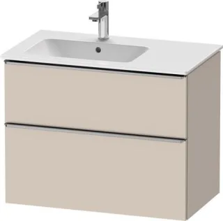 Duravit D-Neo Waschtischunterbau wandhängend Taupe Matt 810x462x625 mm - DE4366070910000 DE4366070910000