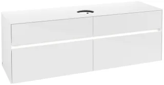 Villeroy & Boch Waschtischunterschrank Collaro C049B0 1600x548x500mm mit Beleuchtung C049B0DH