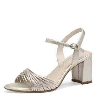 Tamaris - Da.-Sandalette champagne - Gr. - 37
