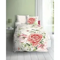 Kaeppel Bettwäsche Blushing Rose, Mako-Satin, 2 teilig, Mit Rosen