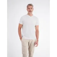 LERROS V-Shirt T-Shirt mit sportlichem V-Ausschnitt aus reiner Baumwolle